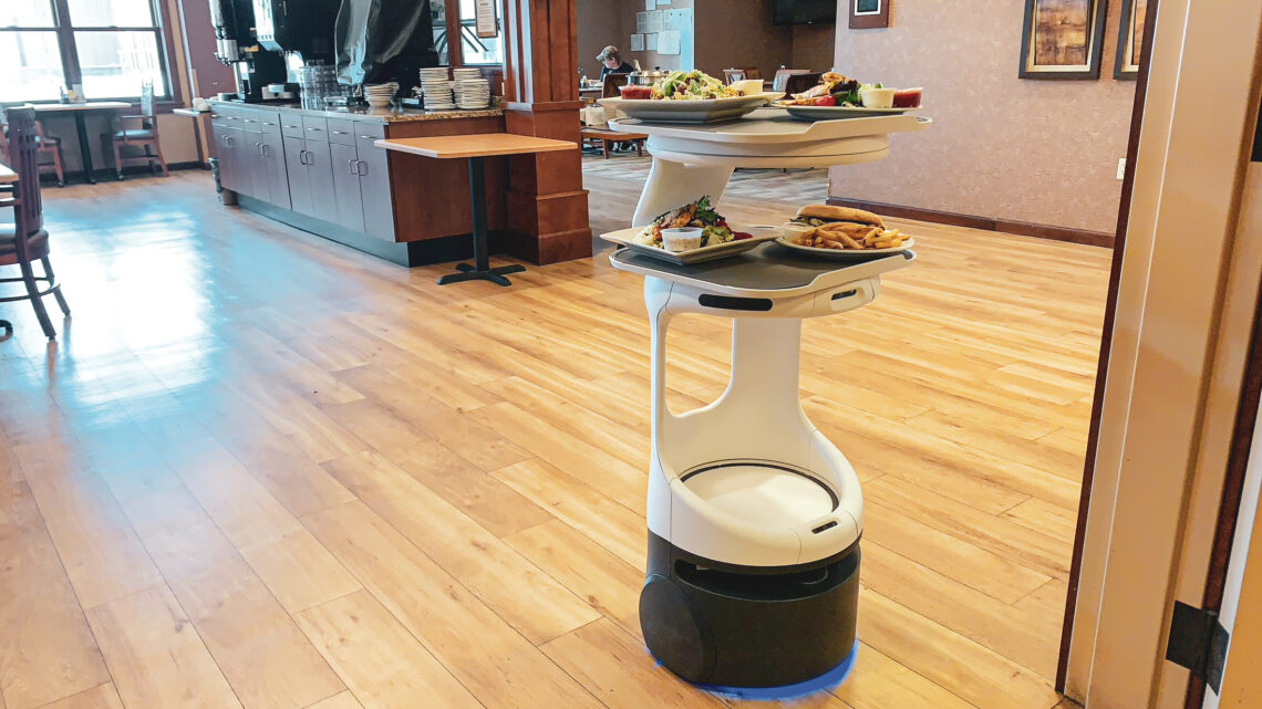 SERVI, by Bear Robotics